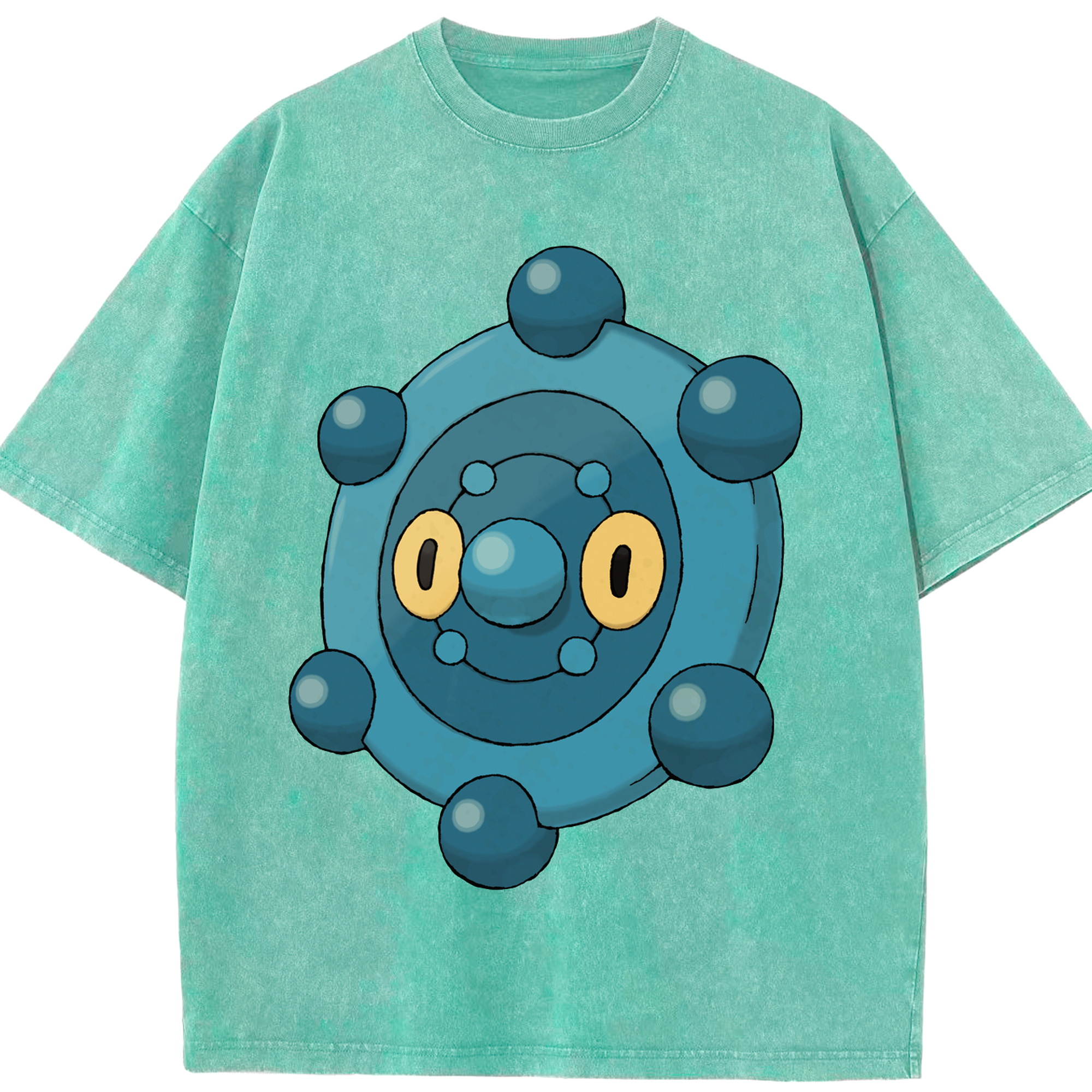 （画像用） ポケットモンスター Pokémon 綿100% ヴィンテージ風 半袖Tシャツ（フロントプリント）